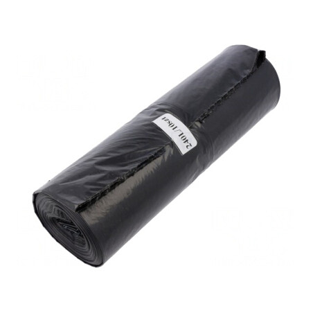 Saci Gunoi Polietilenă Neagră 240L 10 Bucăți | Electronic-mag.ro | Componente Electronice