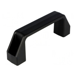 Manetă tehnopolimer neagră 38mm 109mm 21mm | Electronic-mag.ro | Componente Electronice