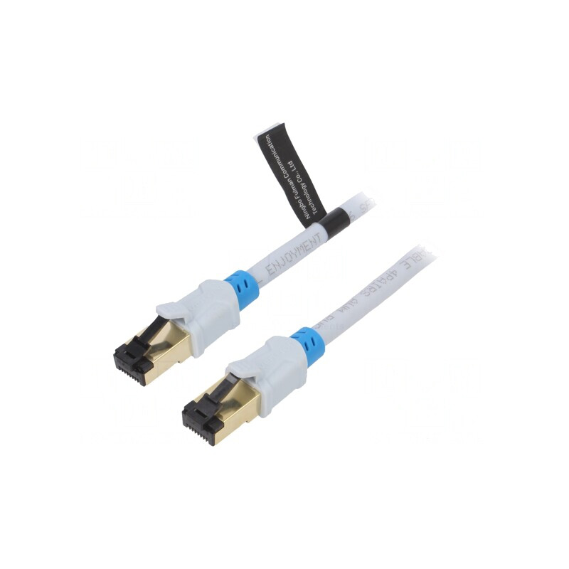 Patch Cord S/FTP Cat6 Gri 1.5m Aurit | Electronic-mag.ro | Componente Electronice