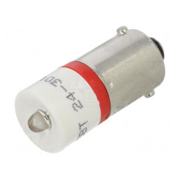 Lampă de control LED roșie 24-30VDC | Electronic-mag.ro | Componente Electronice
