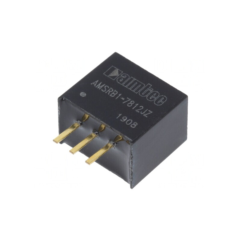 Convertor DC/DC 12W 16-36V la 12V 1A SIP3 | Electronic-mag.ro | Componente Electronice