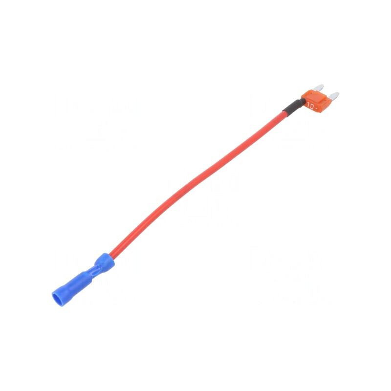 Siguranţă Auto 10A 32VDC Mini 10.9mm | Electronic-mag.ro | Componente Electronice