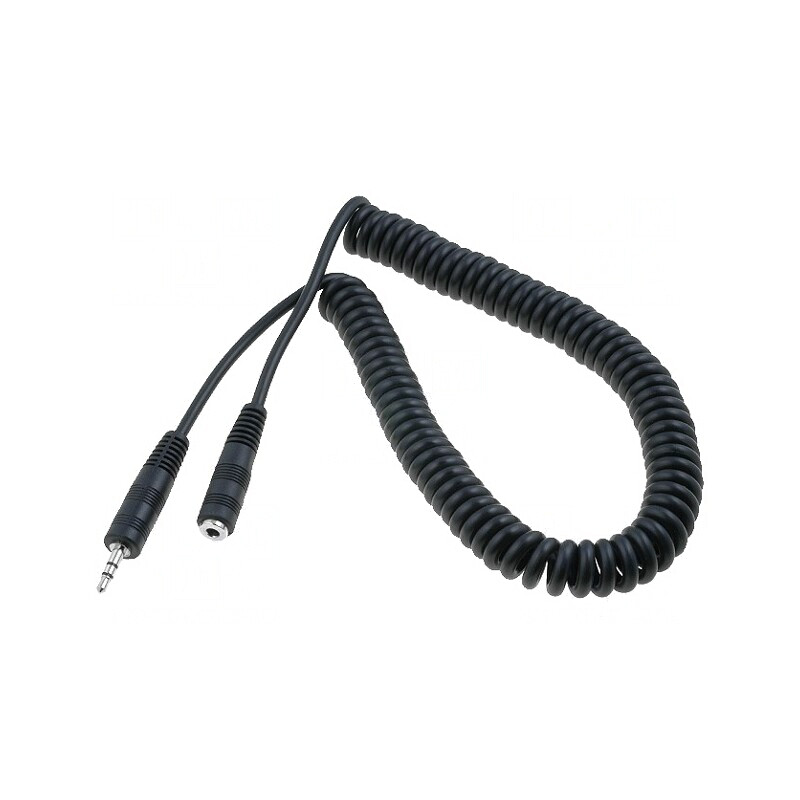 Cablu Audio Jack 3.5mm 3m Negru | Electronic-mag.ro | Componente Electronice