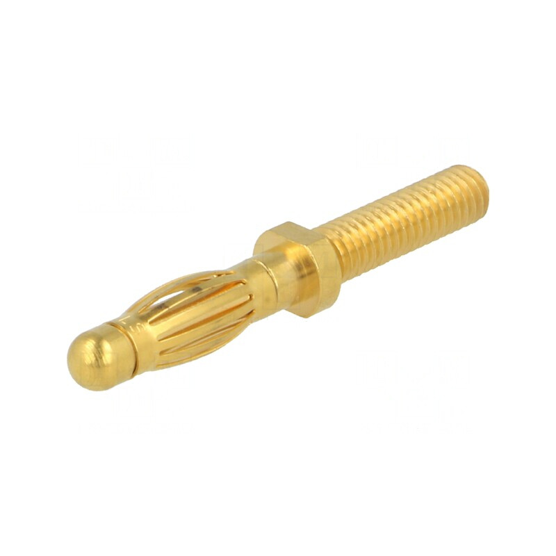 Mufă Banană 4mm Aurită Panou 32A 60VDC | Electronic-mag.ro | Componente Electronice