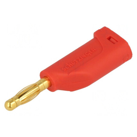 Mufă Banană 4mm Roșie 16A | Electronic-mag.ro | Componente Electronice
