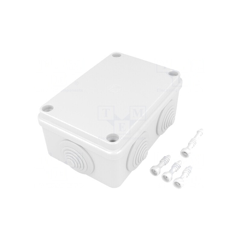 Cutie de Conexiuni IP65 Gri 80x120x50mm | Electronic-mag.ro | Componente Electronice Cutie de Conexiuni IP65 Gri 80x120x50mm | Electronic-mag.ro | Componente Electronice
