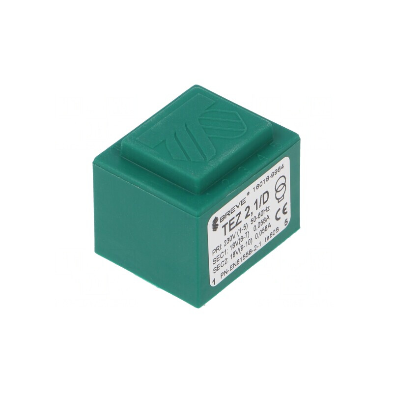 Transformator Încapsulat 2,1VA 230VAC 18V 58mA PCB | Electronic-mag.ro | Componente Electronice Transformator Încapsulat 2,1VA 230VAC 18V 58mA PCB | Electronic-mag.ro | Componente Electronice