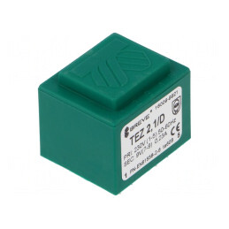 Transformator Încapsulat 230V 9V 233mA PCB | Electronic-mag.ro | Componente Electronice