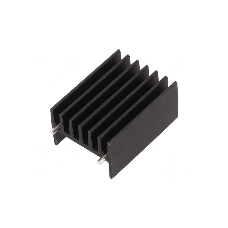Radiator Extrudat Negru TO247 16x23.4x32mm 11°C/W | Electronic-mag.ro | Componente Electronice