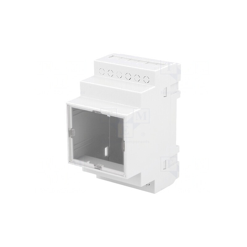 Carcasă DIN ABS Gri 90x52x65mm UL94V-0 | Electronic-mag.ro | Componente Electronice Carcasă DIN ABS Gri 90x52x65mm UL94V-0 | Electronic-mag.ro | Componente Electronice