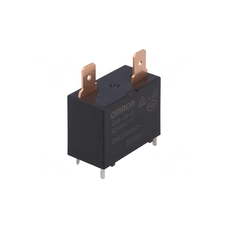 Releu Electromagnetic 12VDC SPST-NO G4A PCB | Electronic-mag.ro | Componente Electronice