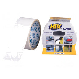 Bandă Reparatoare Albă 48mm x 5m Cauciuc Natural | Electronic-mag.ro | Componente Electronice