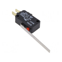 Microîntrerupător SNAP ACTION 5A 125VAC cu manetă SPDT | Electronic-mag.ro | Componente Electronice