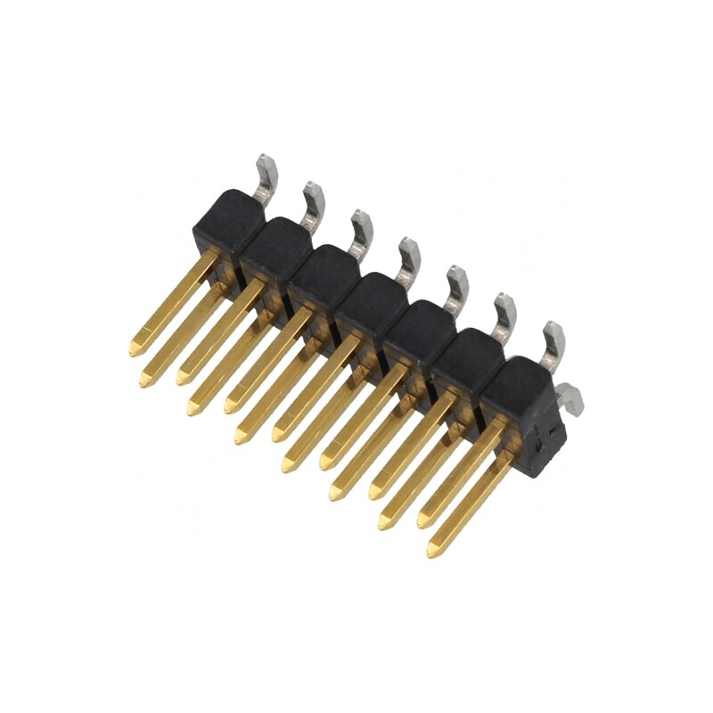 Conector pini tată 14 pini verticali AMPMODU MOD II | Electronic-mag.ro | Componente Electronice