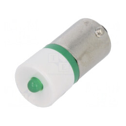 Lampă LED verde 130V BA9S | Electronic-mag.ro | Componente Electronice