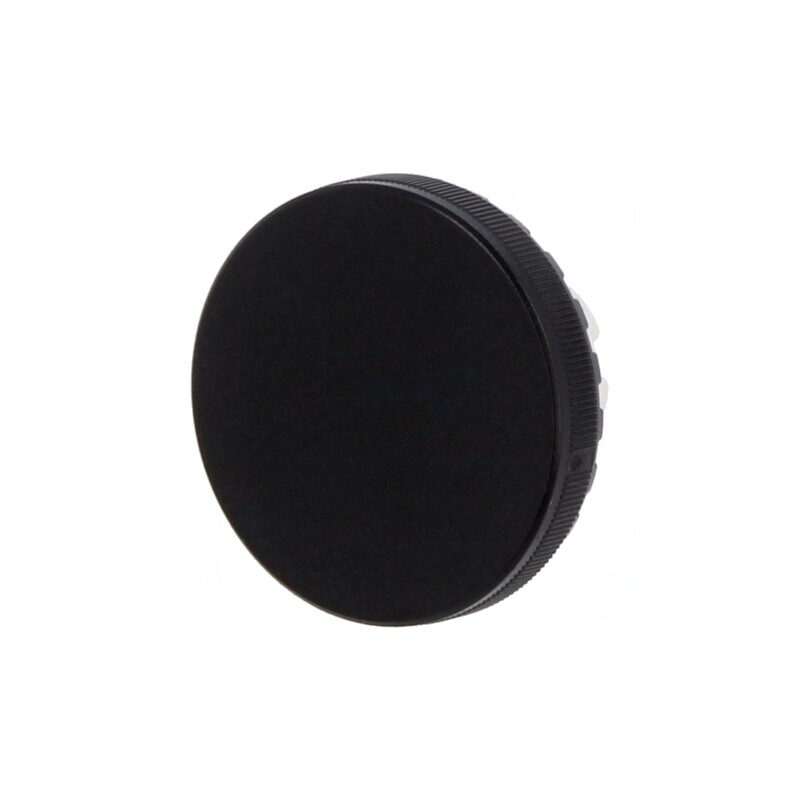 Lentilă Buton 22mm Neagră Plastic | Electronic-mag.ro | Componente Electronice