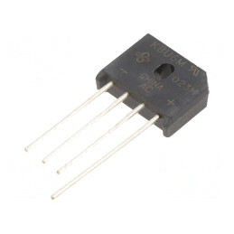 Punte Redresoare Monofazată 1kV 6A | Electronic-mag.ro | Componente Electronice