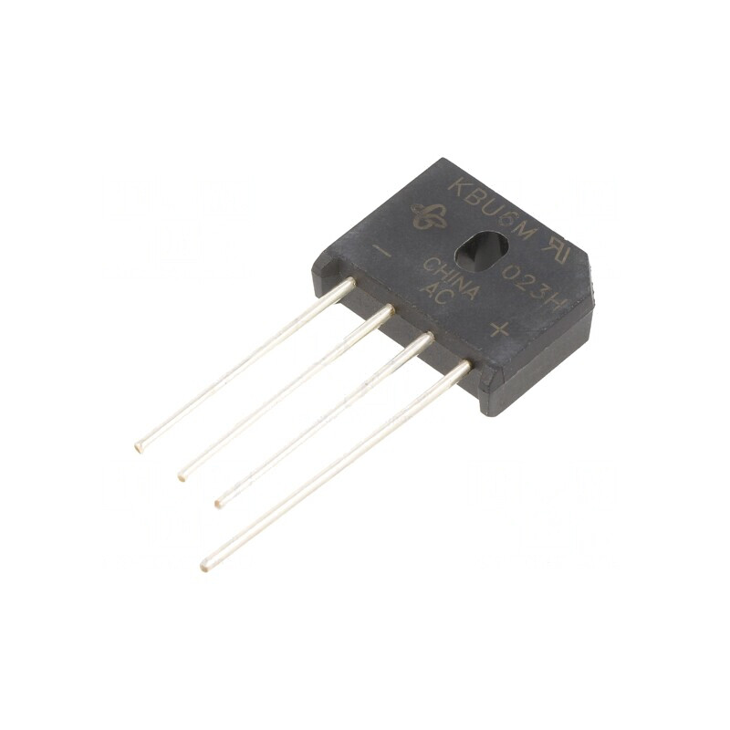 Punte Redresoare Monofazată 1kV 6A | Electronic-mag.ro | Componente Electronice Punte Redresoare Monofazată 1kV 6A | Electronic-mag.ro | Componente Electronice