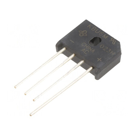 Punte Redresoare Monofazată 1kV 6A | Electronic-mag.ro | Componente Electronice