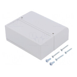 Carcasă montare pe perete ABS 85.1x96.6x35.7mm | Electronic-mag.ro | Componente Electronice