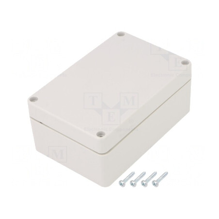 Carcasă universală ABS gri deschis 70x105x45mm | Electronic-mag.ro | Componente Electronice
