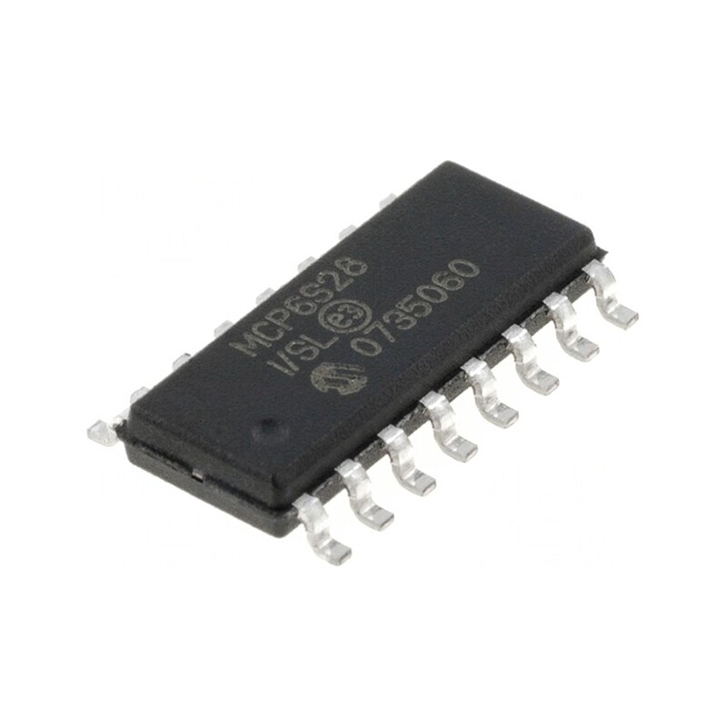 Amplificator Operațional 8 Canale SO16 2-12MHz 2.5-5.5V | Electronic-mag.ro | Componente Electronice