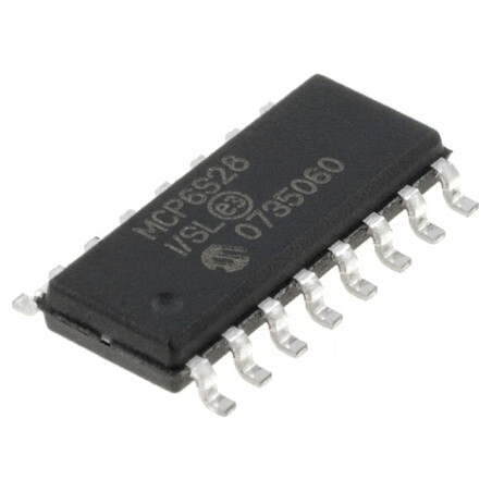Amplificator Operațional 8 Canale SO16 2-12MHz 2.5-5.5V | Electronic-mag.ro | Componente Electronice