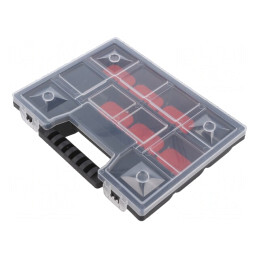 Container cu Partiții Polipropilenă 195x155x35mm | Electronic-mag.ro | Componente Electronice