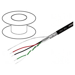 Cablu USB 2.0 FirestoP® 1x2x0.14mm² și 2x0.22mm² | Electronic-mag.ro | Componente Electronice