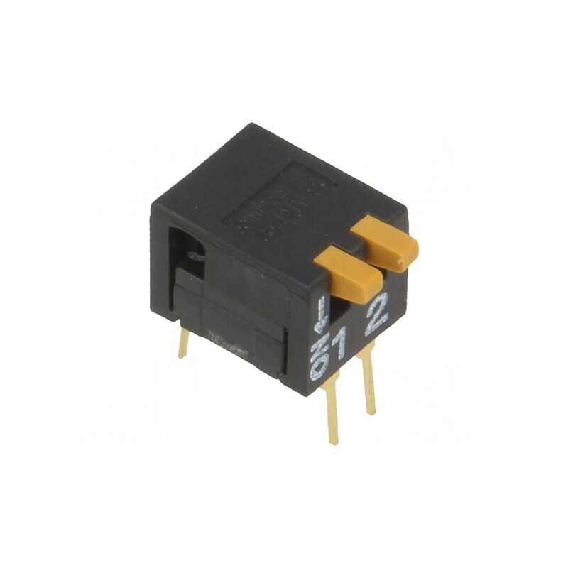 Comutator DIP-SWITCH 2 Secțiuni ON-OFF 0,03A 30VDC | Electronic-mag.ro | Componente Electronice Comutator DIP-SWITCH 2 Secțiuni ON-OFF 0,03A 30VDC | Electronic-mag.ro | Componente Electronice
