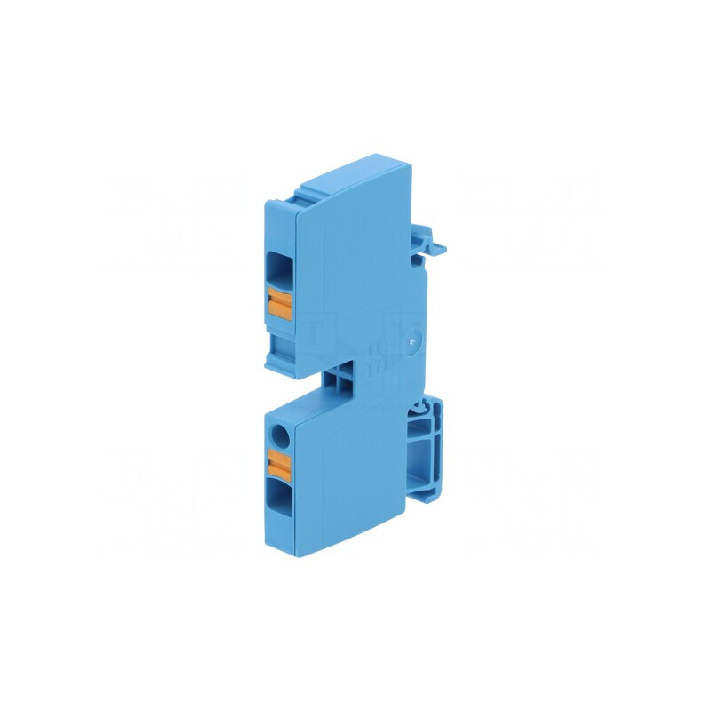 Conector de Șine 6mm² 2 Borne Albastru 9mm | Electronic-mag.ro | Componente Electronice Conector de Șine 6mm² 2 Borne Albastru 9mm | Electronic-mag.ro | Componente Electronice