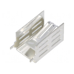 Radiator Extrudat TO220 Argintiu 21.8x13.2x13mm | Electronic-mag.ro | Componente Electronice
