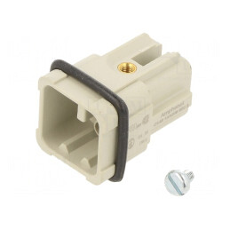 Conector HDC Inserturi Contact Tată C146 Heavy Mate D