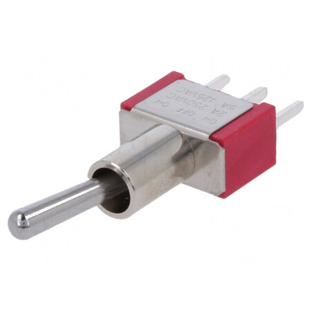 Comutator Basculant 3 Pozitii ON-OFF-ON 5A 125VAC/28VDC | Electronic-mag.ro | Componente Electronice