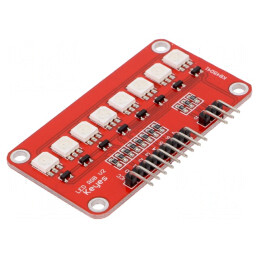 Modul LED RGB 5V 8 Diode 5050 | Electronic-mag.ro | Componente Electronice