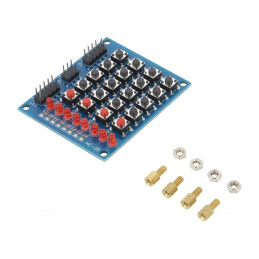 Buton Modul 61x25x12mm Arduino 20 Butoane | Electronic-mag.ro | Componente Electronice