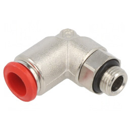 Racord Push-in Unghi Alamă Nichelată 20bar | Electronic-mag.ro | Componente Electronice
