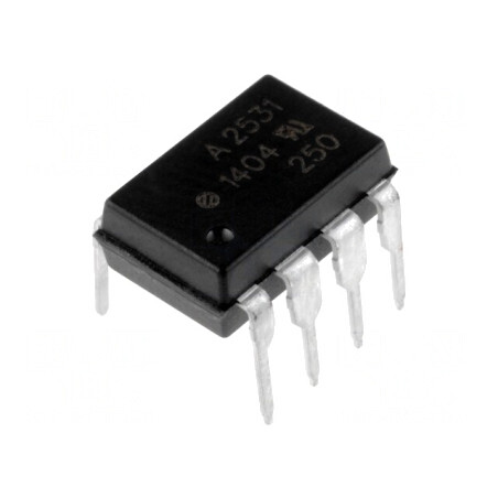 Optocuplor THT 2 Canale 1Mbps DIP8 | Electronic-mag.ro | Componente Electronice