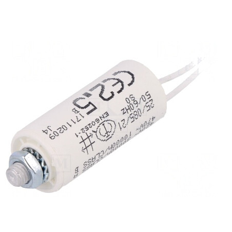 Condensator pentru Motoare 2,5uF 470VAC | Electronic-mag.ro | Componente Electronice