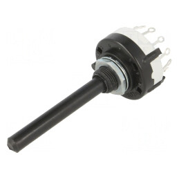 Comutator Rotativ 6 Pozitii 2 Sectiuni 30° 0.15A 250VDC | Electronic-mag.ro | Componente Electronice