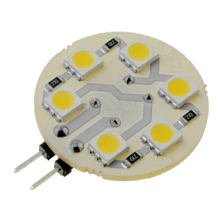 LED alb cald G4 1,44W 84lm 12VDC | Electronic-mag.ro | Componente Electronice