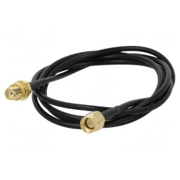 Cablu Coaxial SMA 50Ω 5m Negru