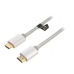 Cablu HDMI 2.0 0.75m PVC Textil | Electronic-mag.ro | Componente Electronice