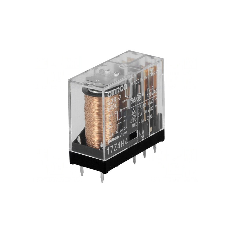 Releu Electromagnetic DPDT 6V 5A | Electronic-mag.ro | Componente Electronice