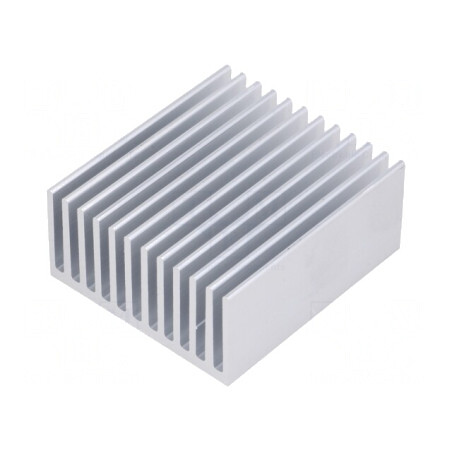 Radiator extrudat cu aripioare 50mm x 45mm x 22mm | Electronic-mag.ro | Componente Electronice