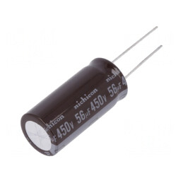 Condensator electrolitic THT 56uF 450V 16x35.5mm
