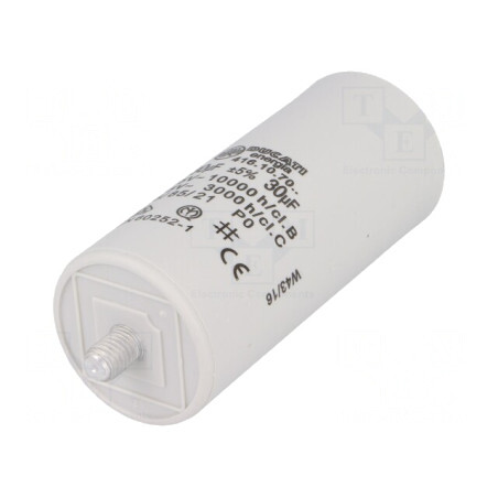 Condensator pentru Motoare 30uF 425VAC | Electronic-mag.ro | Componente Electronice