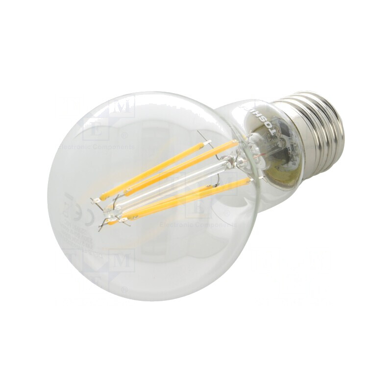 Lampă LED E27 7W Alb Cald 2700K | Electronic-mag.ro | Componente Electronice