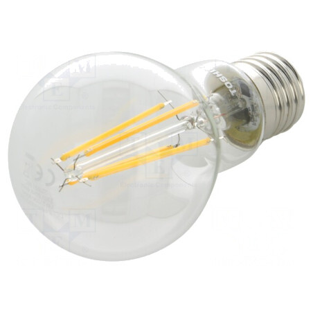 Lampă LED E27 7W Alb Cald 2700K | Electronic-mag.ro | Componente Electronice