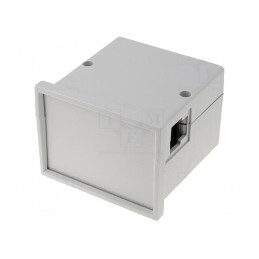 Carcasă ABS Gri cu Răsucire 72x72x55mm | Electronic-mag.ro | Componente Electronice